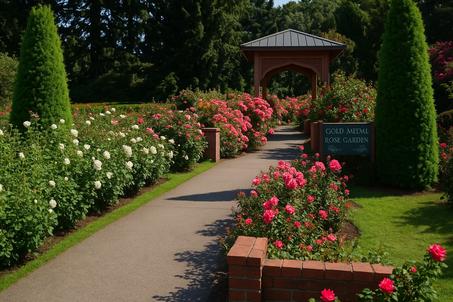 Japanese Rose Garden in Nagpur