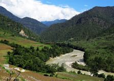 Jigme Dorji National Park in Punakha