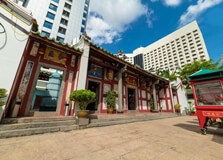 Johor Bahru Old Chinese Temple in Johor Bahru