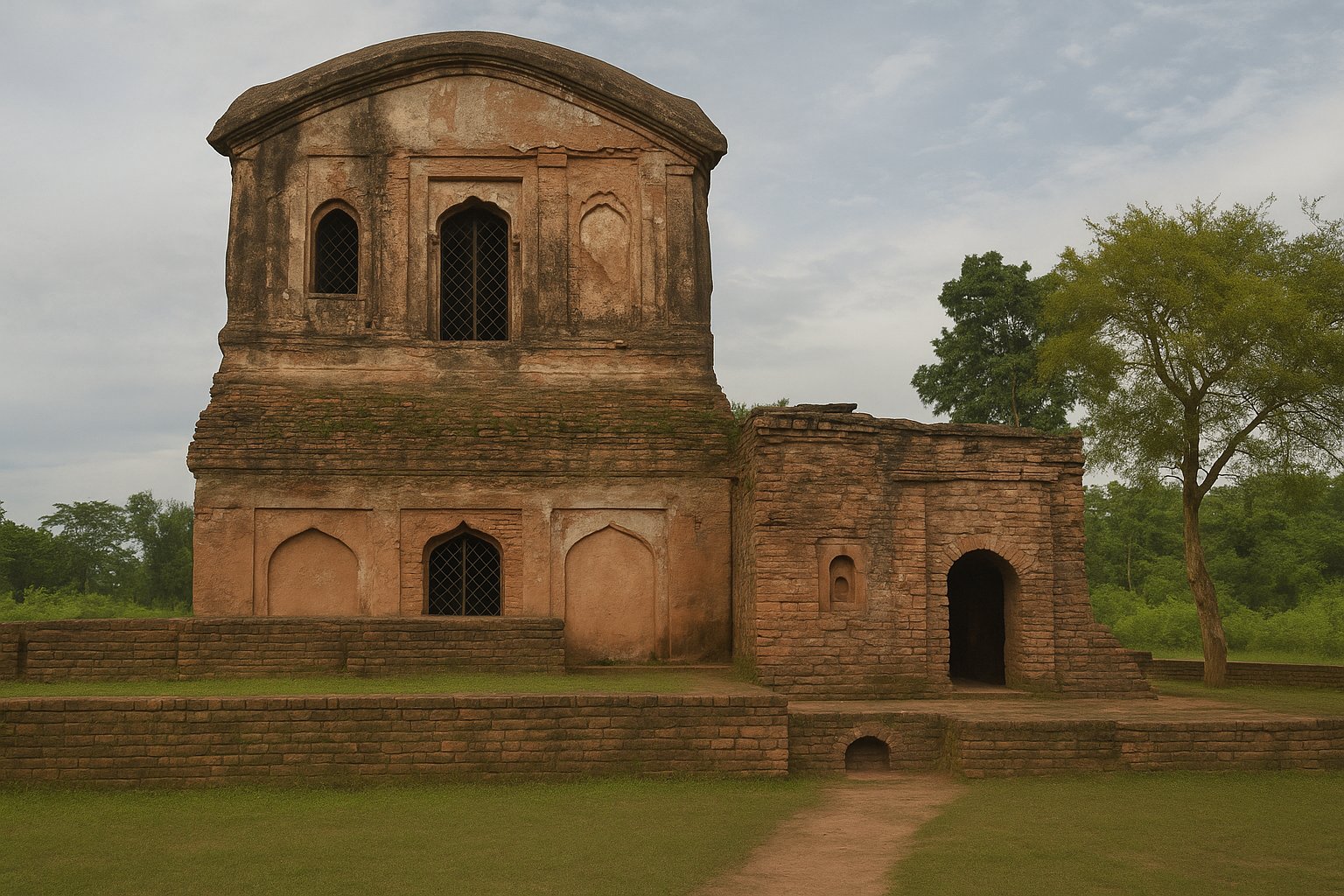 Kachari Fort in Silchar