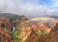 Kahiwa Falls in Hawaii