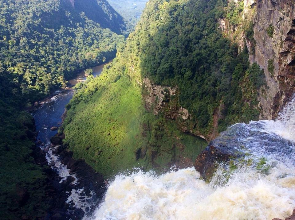 Kaieteur Falls in Potaro-Siparuni