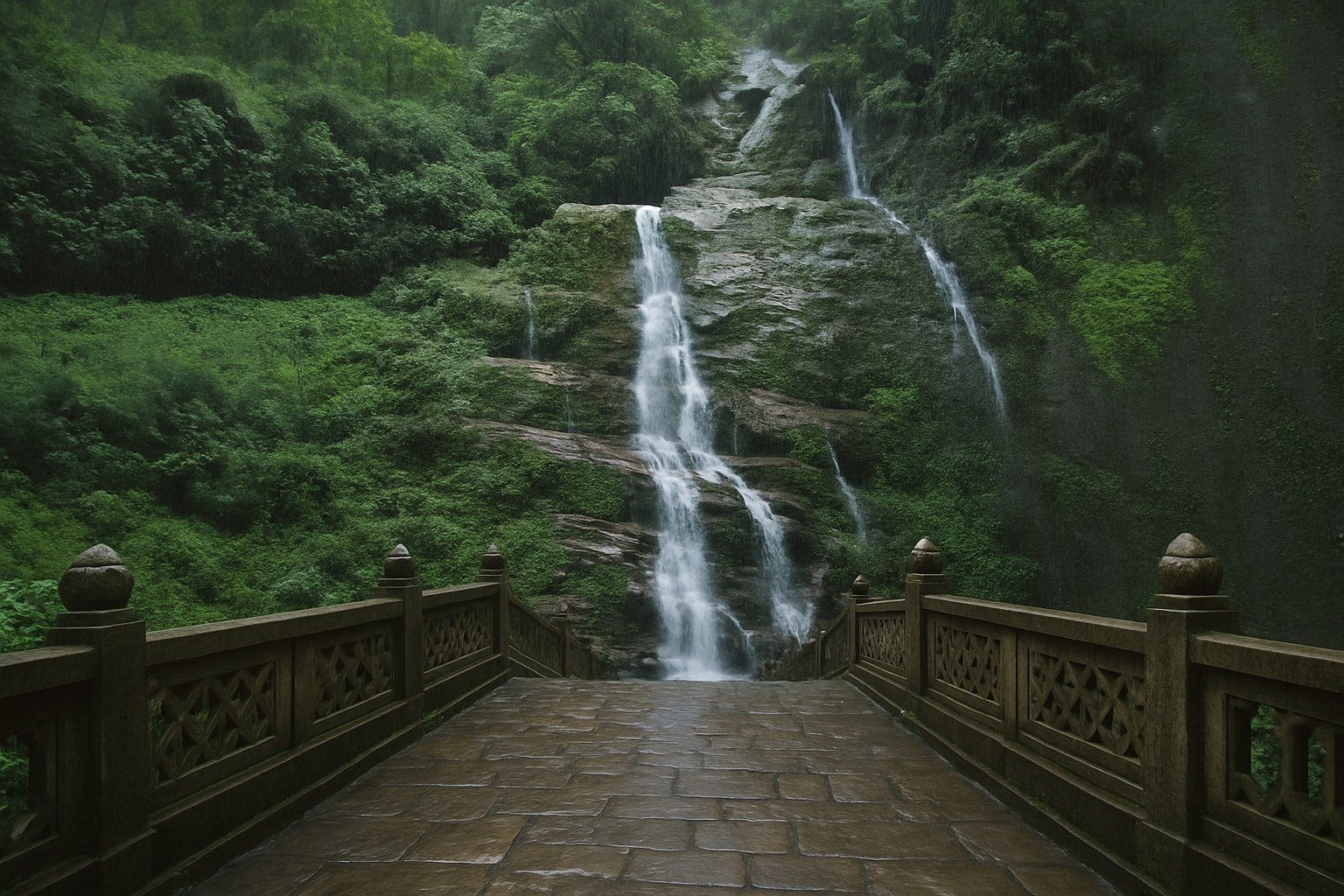 Kanchenjunga Falls in Pelling