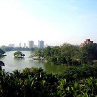Kandawgyi Lake in Yangon