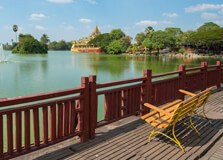 Kandawgyi Lake in Yangon