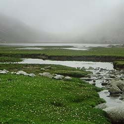 Kareri Lake in Kangra