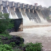 Karjan Dam in Narmada
