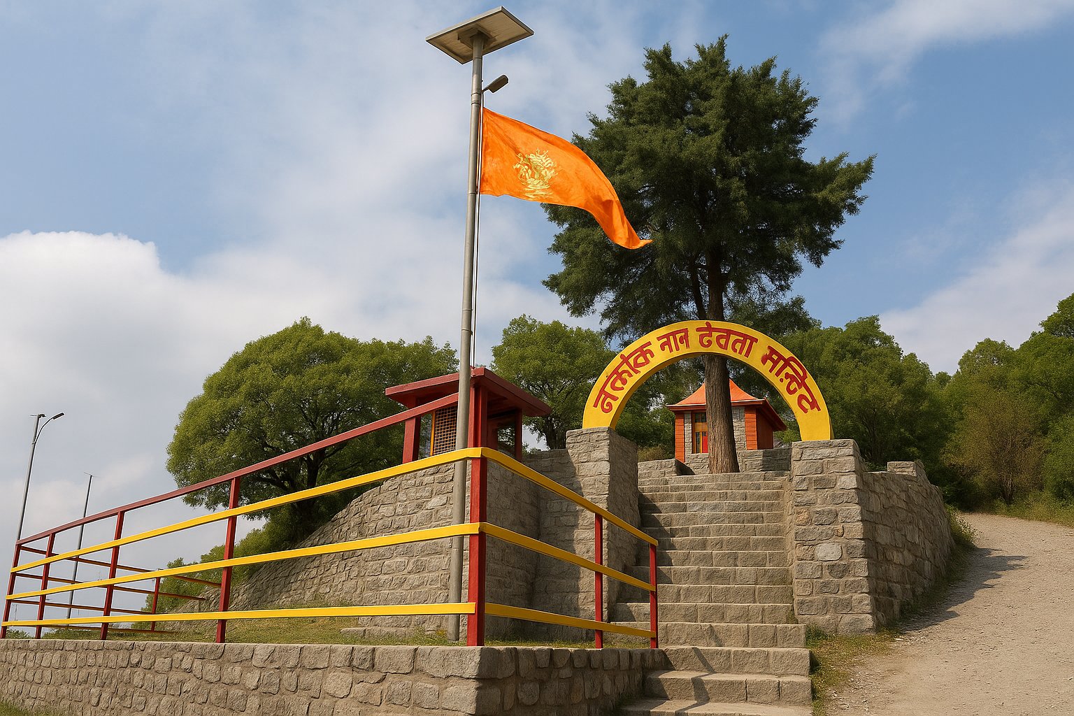 Karkotaka Temple in Bhimtal