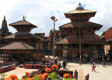 Kathmandu Durbar Square in Kathmandu
