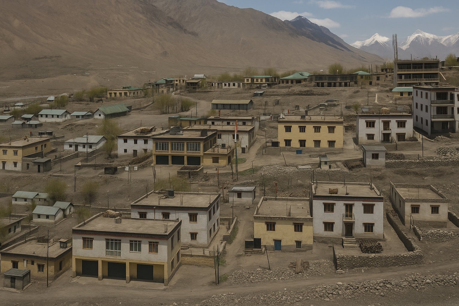 Kaza in Lahaul & Spiti