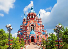 Kazan Cathedral in Irkutsk