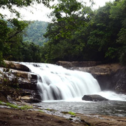 Keezharkuthu Falls in Munnar