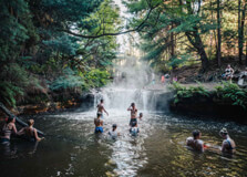 Kerosene Creek in Rotorua