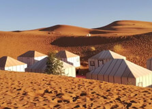Khamlia Village in Merzouga