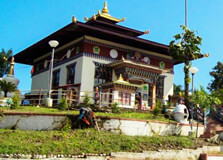 Kharbandi Monastery Garden in Phuntsholing