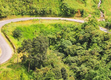 Khau Pha Pass in Yen Bai
