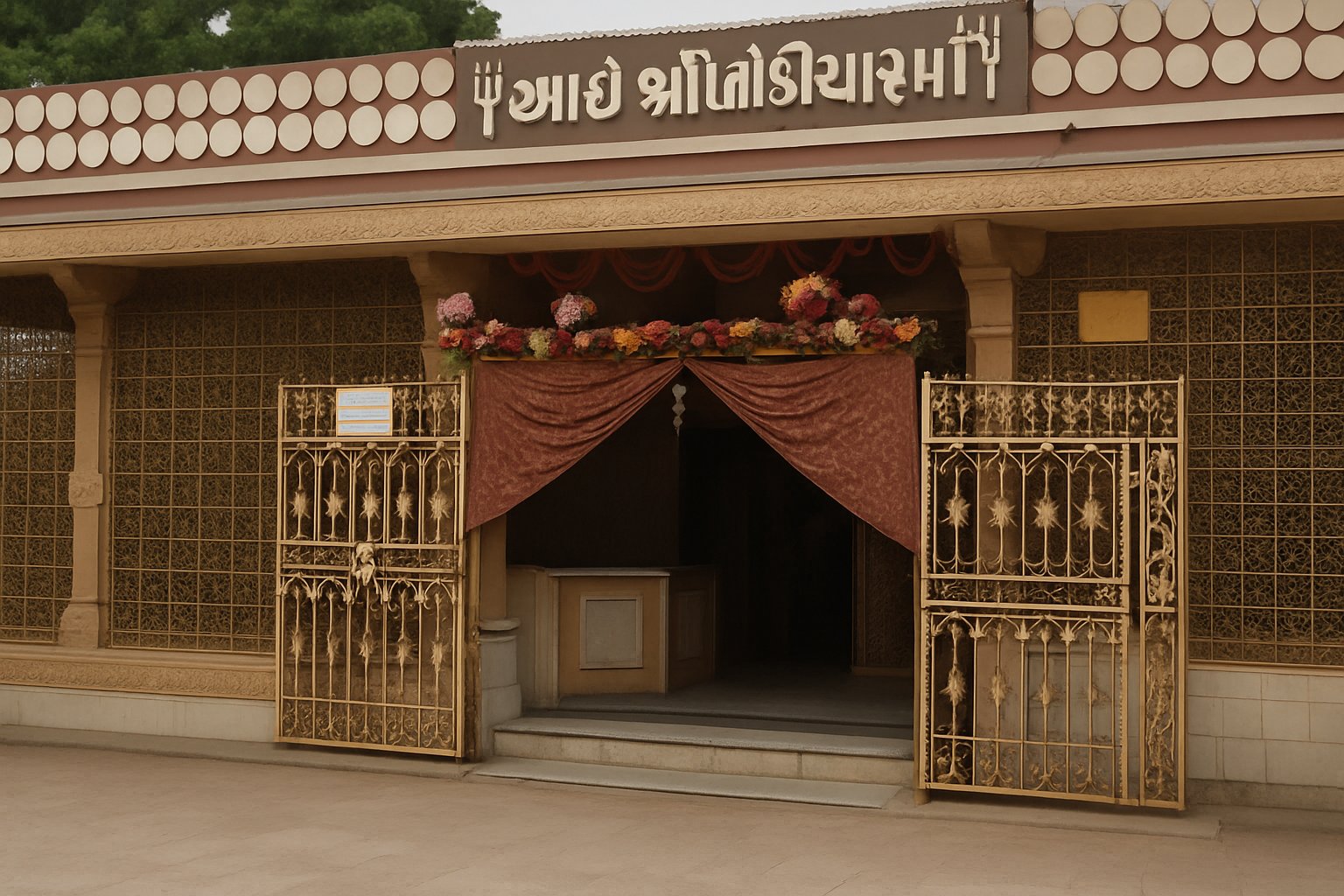 Khodiyalma Mandir in Bhavnagar