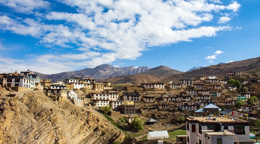 Kibber Village in Lahaul & Spiti