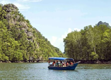 Kilim Geoforest Park in Langkawi