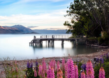 Kinloch Beach in Taupo