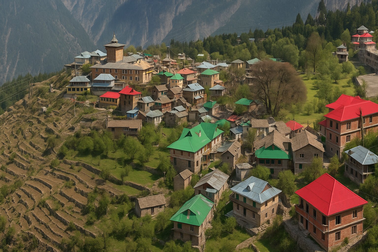 Kinner Kailash in Kalpa
