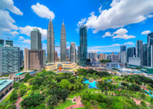 KLCC Park in Kuala Lumpur