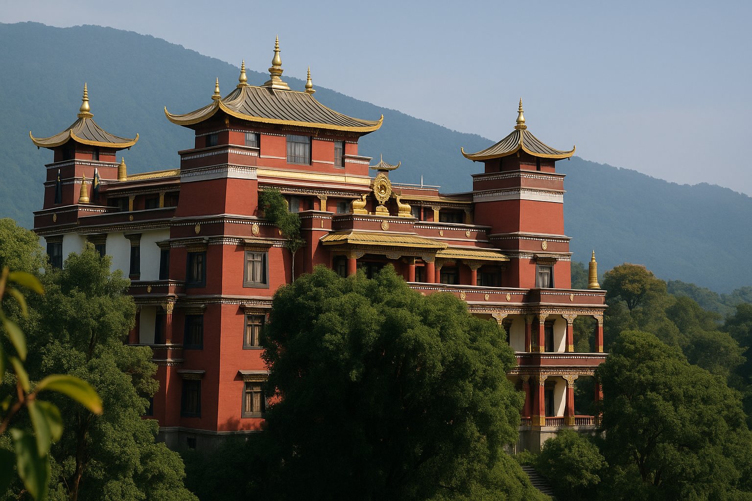 Kopan Monastery in Kathmandu