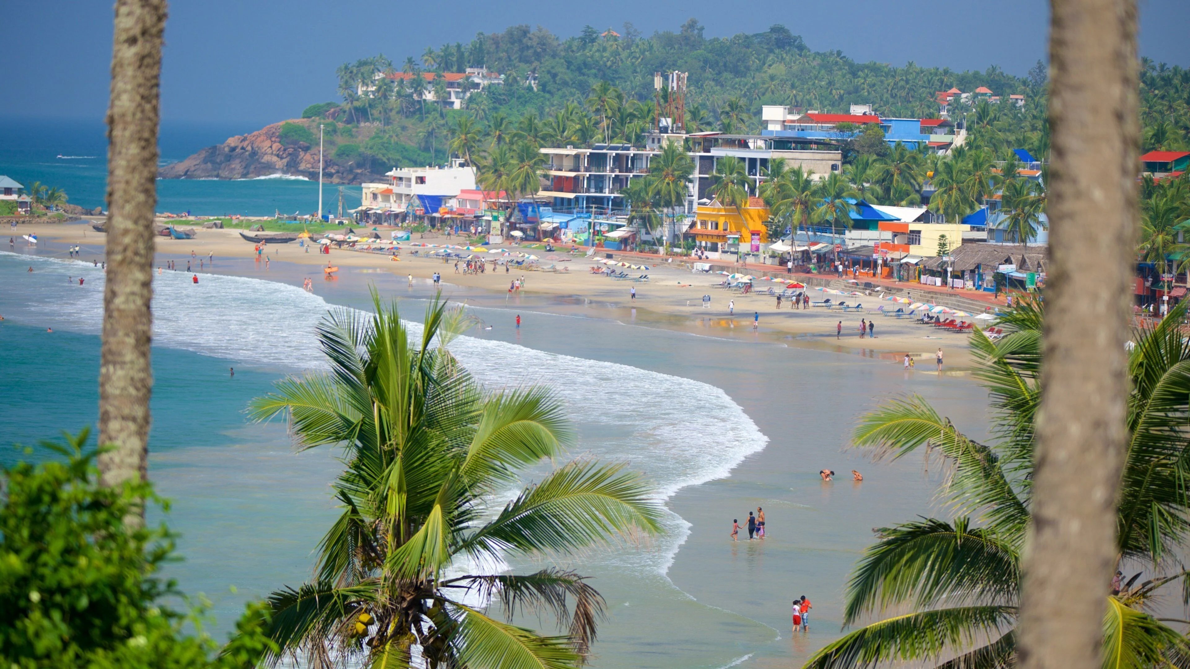 Kovalam Beach in Thiruvananthapuram