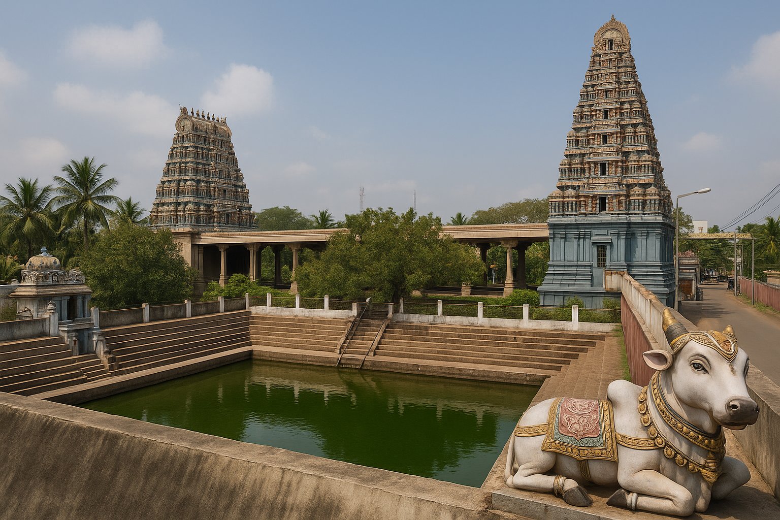 Kuchanur Suyambu Sri Saneeswara Bhagavan Temple in Theni