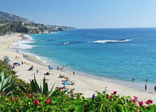 Laguna Beach in California