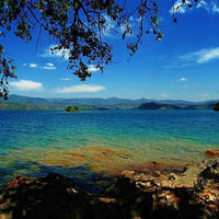 Lake Kivu Rwanda in Eastern-Rwanda