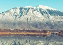 Lake Kukës in Kukes