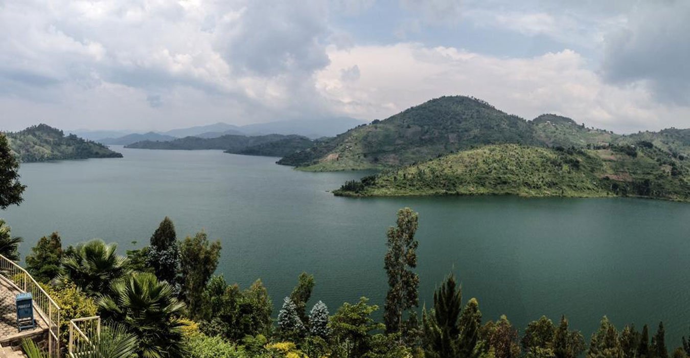 Lake Muhazi Rwanda in Eastern-Rwanda