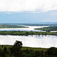 Lake Muhazi Rwanda in Eastern-Rwanda