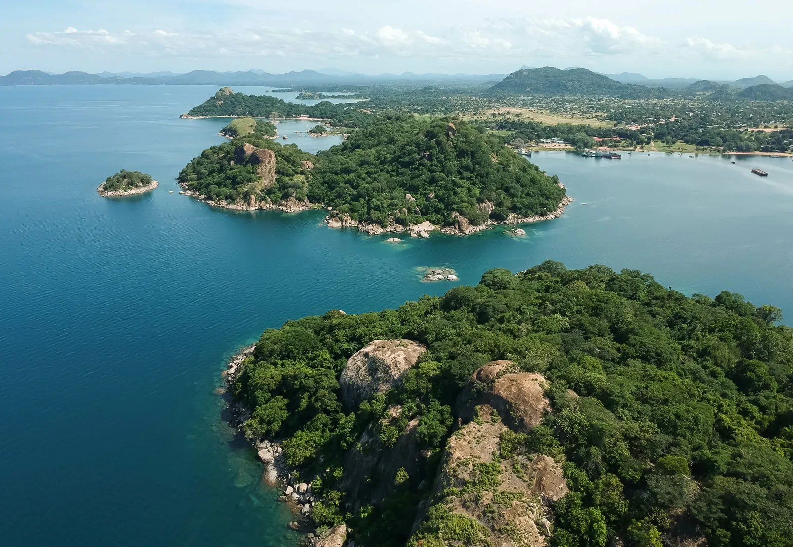 Lake Niassa in Northern Mozambique