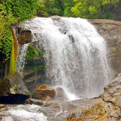 Lakkam Waterfalls in Munnar