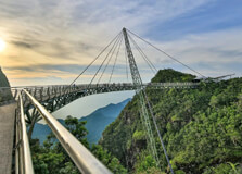 Langkawi Sky Bridge in Langkawi