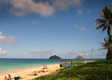 Lanikai Beach in Hawaii