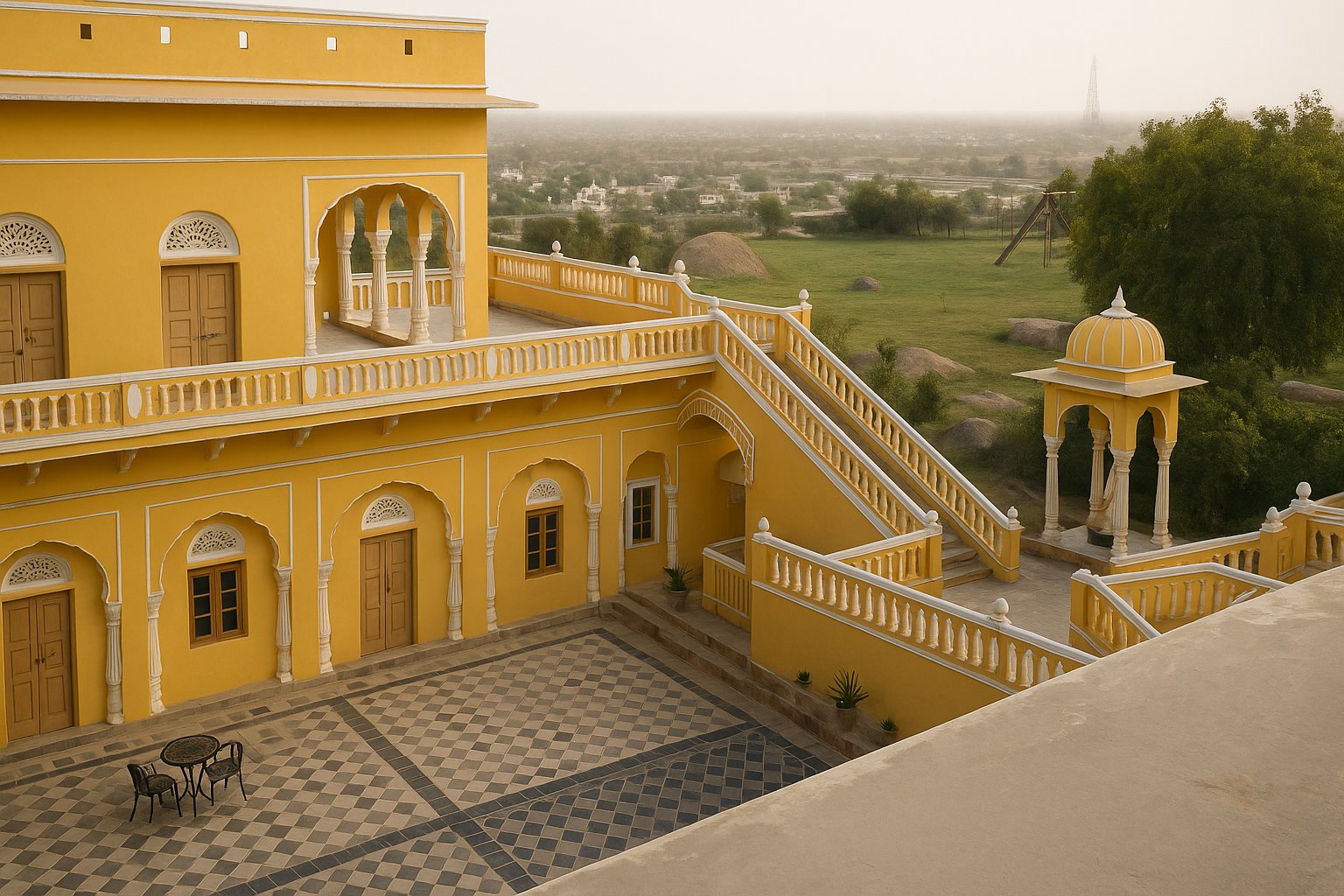 Laxmangarh Fort in Sikar