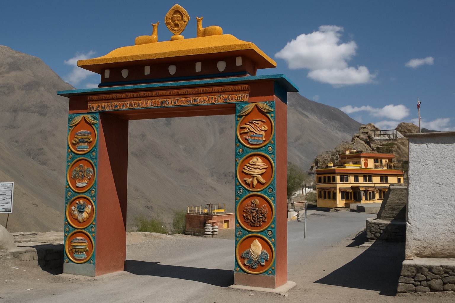 Lhalung Monastery in Lahaul & Spiti