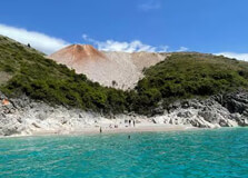 Livadhi Beach in Pogradec