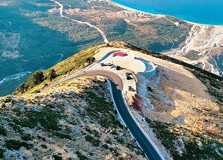 Llogara Pass in Fier