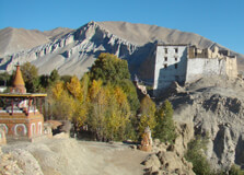 Lo Manthang in Charang