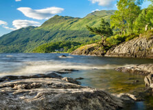 Loch Lomond & The Trossachs National Park in Scotland