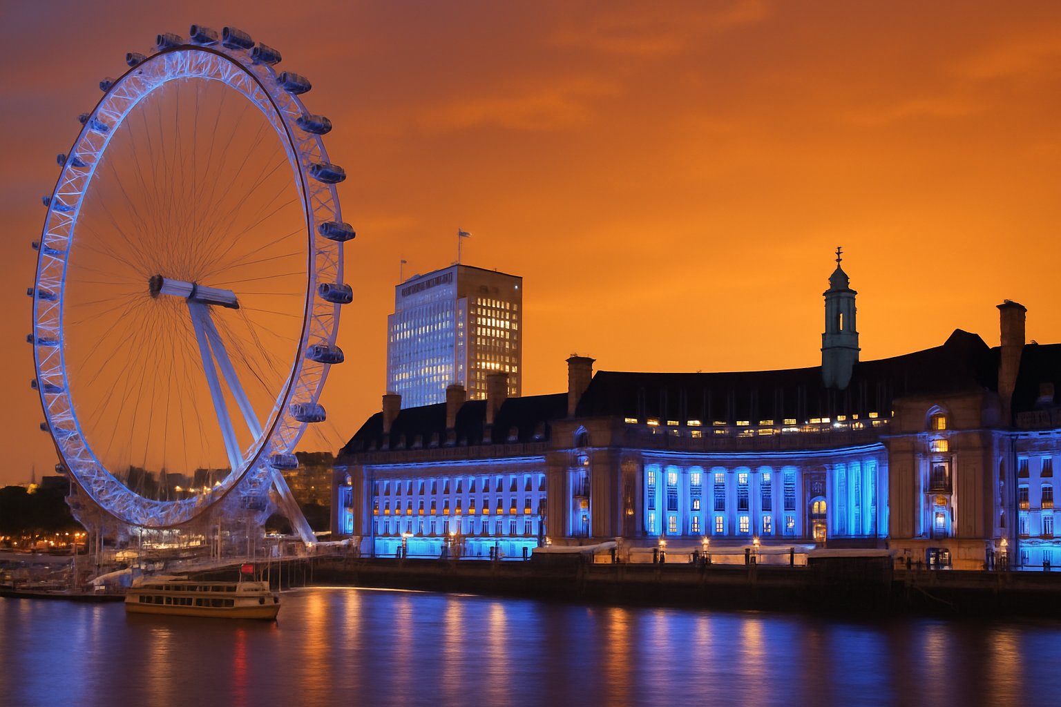 London Eye in London
