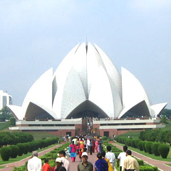 Lotus Temple in New Delhi