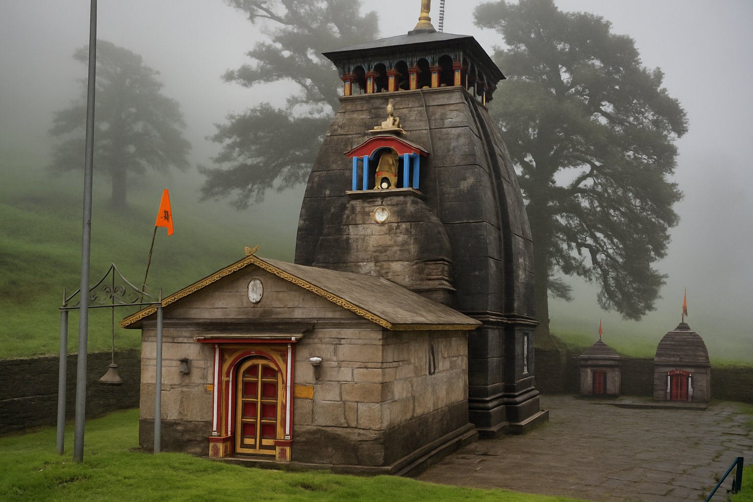 Madmaheshwar Temple in Rudraprayag