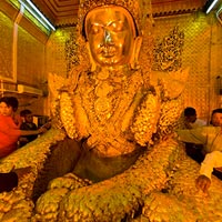 Mahamuni Buddha Temple in Mandalay