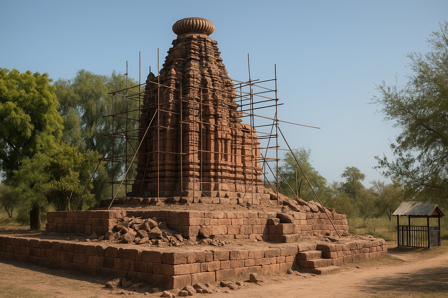 Mahua Shiva Temple in Shivpuri