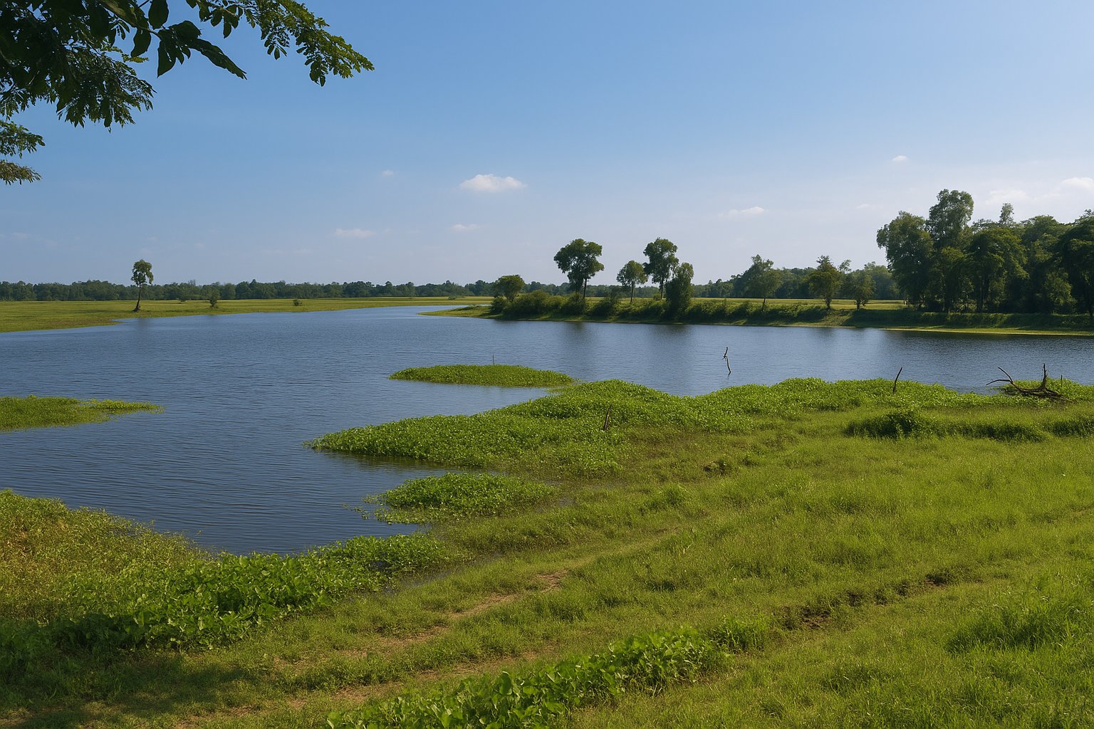 Majuli River Island in Jorhat